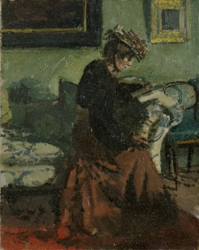 Ostermontag – Hélène Daurmont von Walter Richard Sickert
