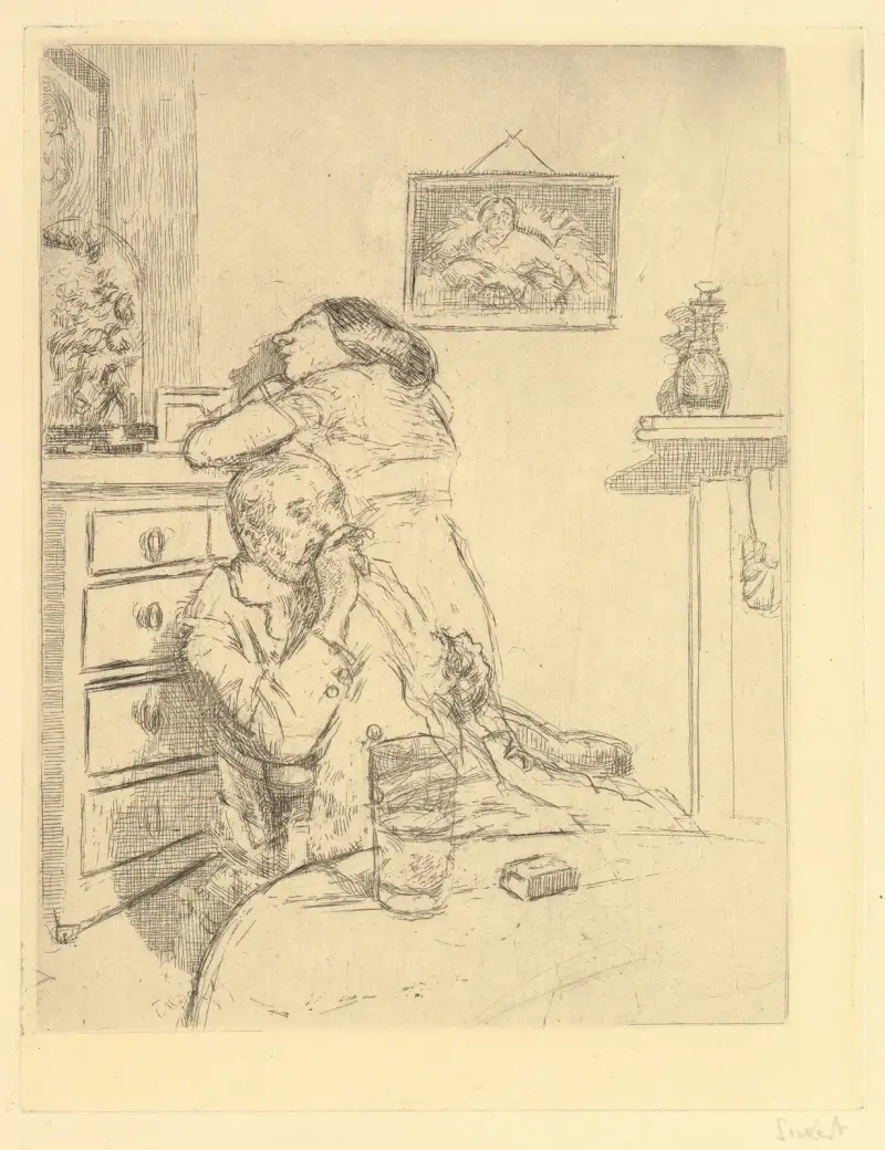 Ennui (The Medium Plate) av Walter Richard Sickert
