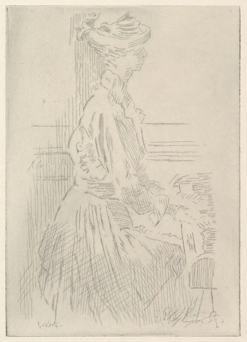 Kitty K., Red Lion Square (The Large Plate) av Walter Richard Sickert