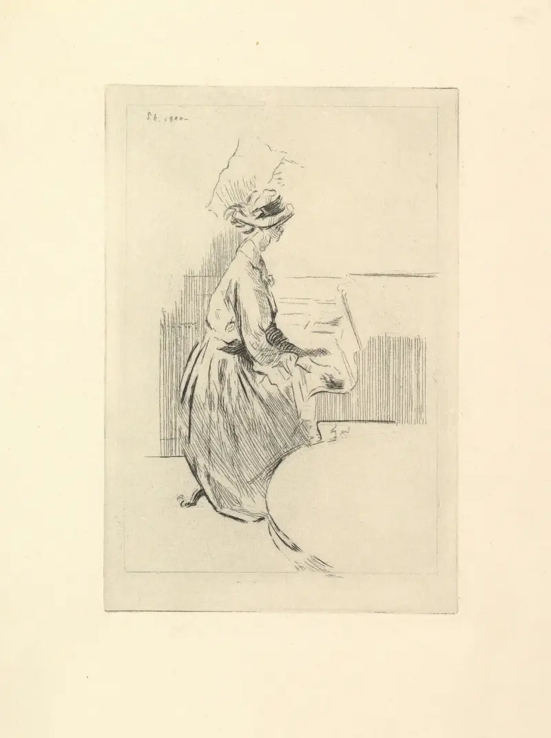 Kitty K. (The Small Plate) av Walter Richard Sickert