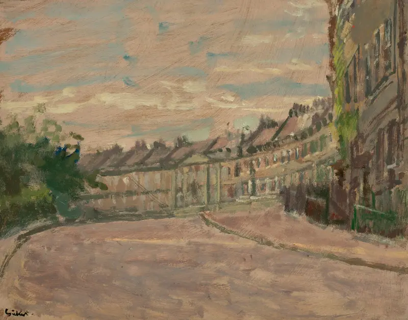 Lansdown Crescent, Bath av Walter Richard Sickert