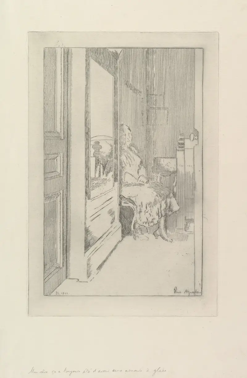 L’Armoire à glace (The Mirrored Wardrobe) av Walter Richard Sickert