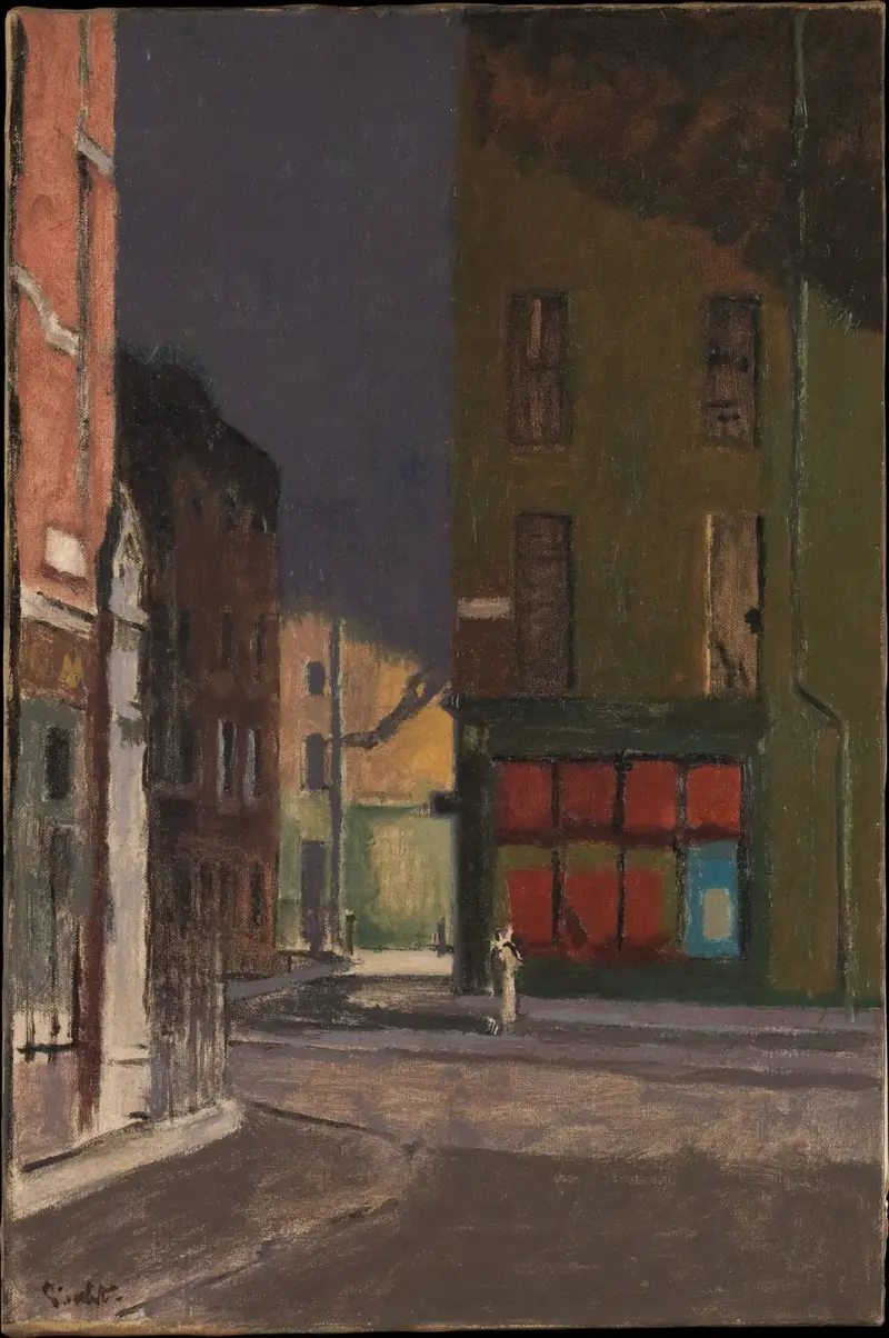 Maple Street, London von Walter Richard Sickert