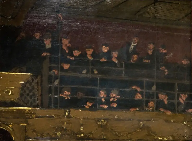 Noctes Ambrosionae , Gallery Of The Old Mogul av Walter Richard Sickert