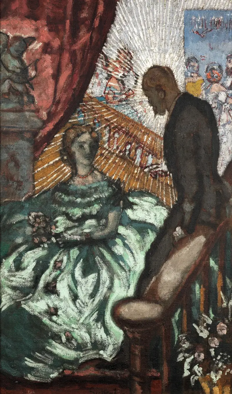 Romeo and Juliet (After Adelaide Claxton) av Walter Richard Sickert