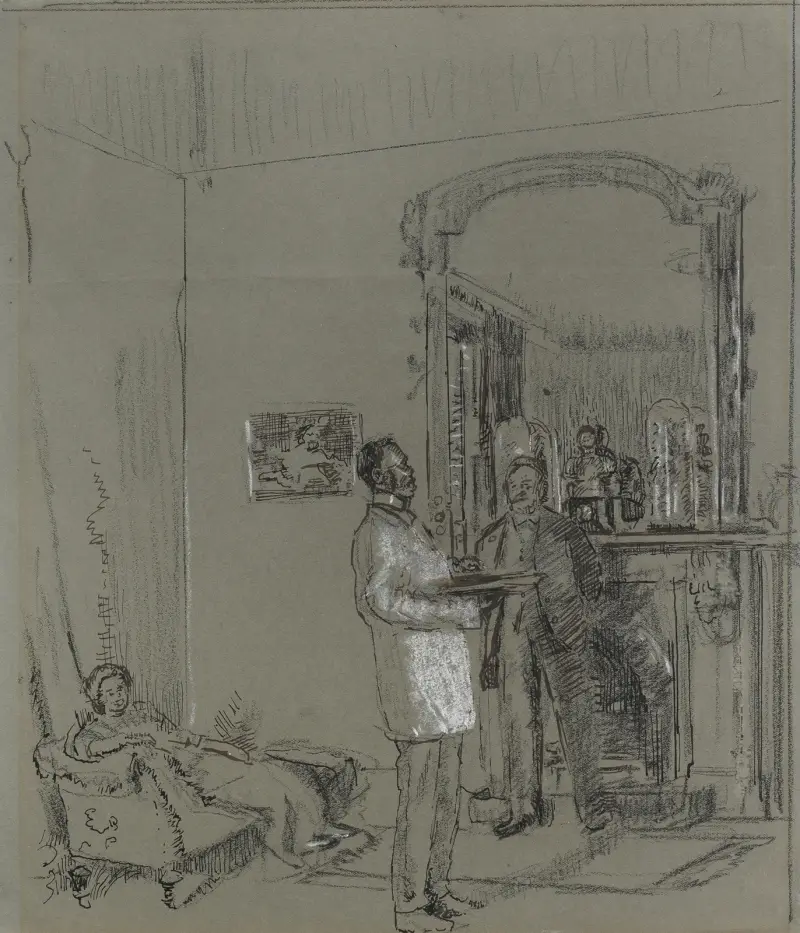 Konstnärens hem i New Orleans av Walter Richard Sickert