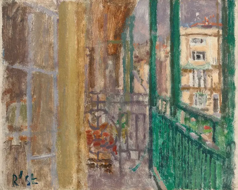 The Balcony, Bedford Square, Brighton av Walter Richard Sickert