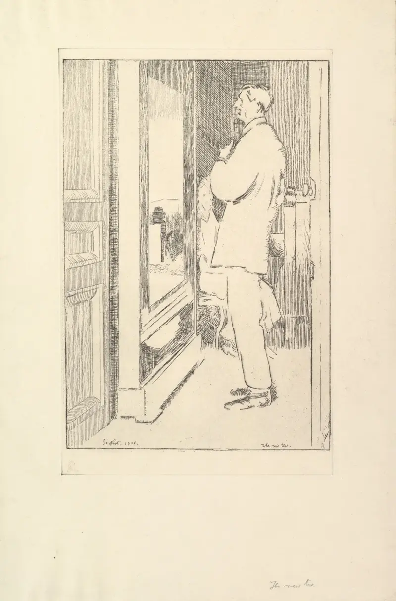 Den nya halsduken av Walter Richard Sickert