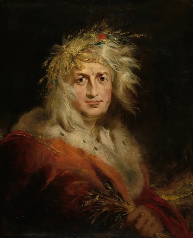 David Garrick jako král Lear, Richard Westall