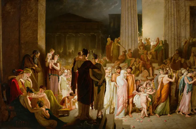 Die griechische Hochzeit von Richard Westall