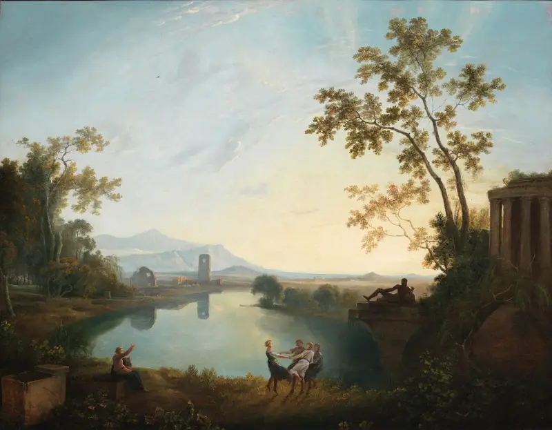 Apollo And The Seasons (Classical Landscape) av Richard Wilson