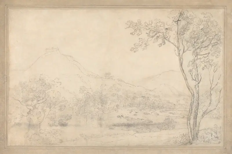 Castell Dinas Brân, Wales av Richard Wilson