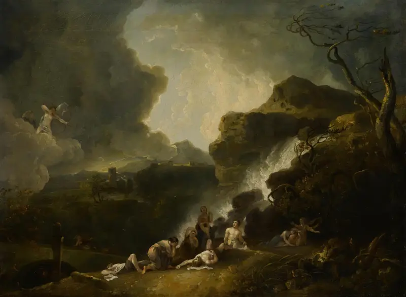 Niobes barns undergång av Richard Wilson