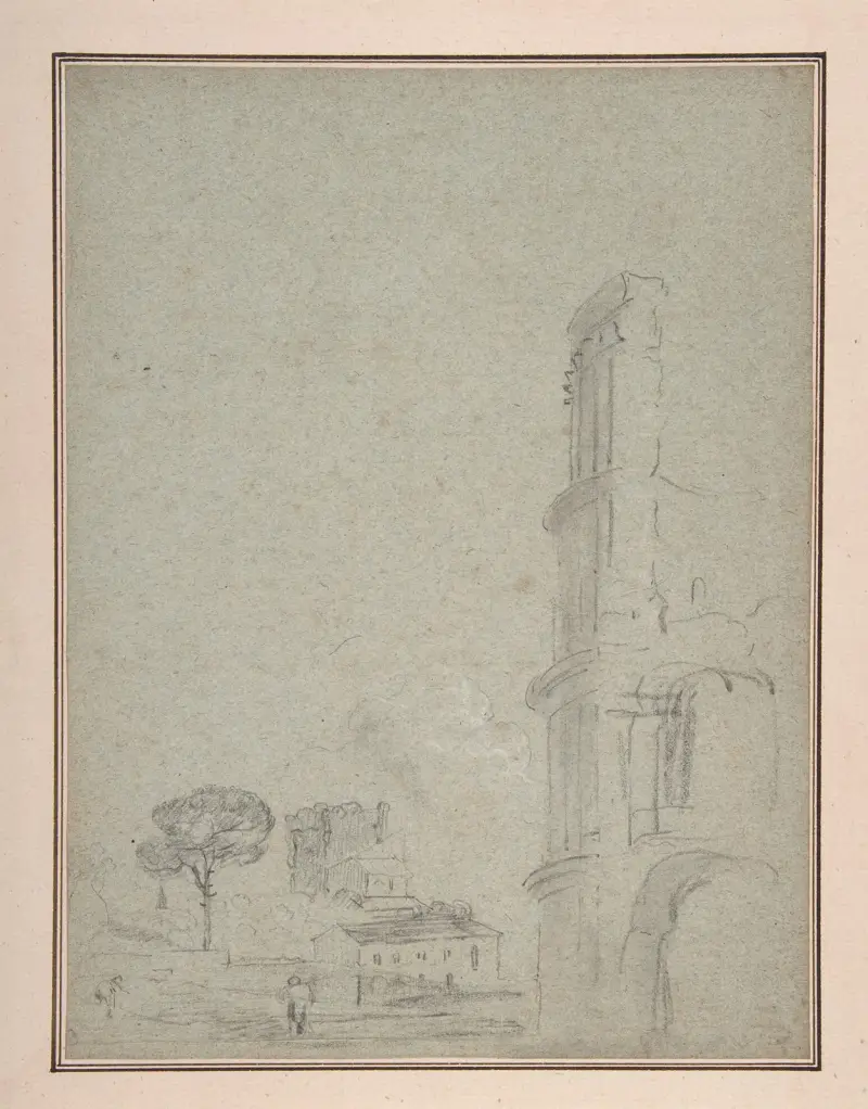 Blick auf das Kolosseum von Richard Wilson