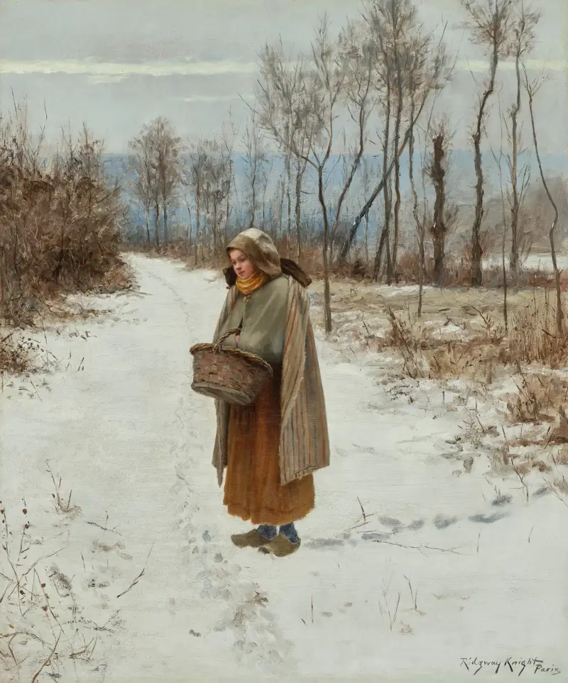 She has lost her way av Daniel Ridgway Knight