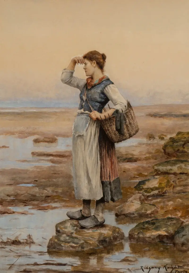 Vattenbärarna av Daniel Ridgway Knight
