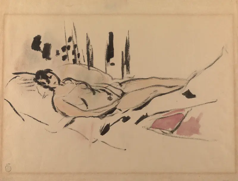 Ležící akt – Nr. 1, Rik Wouters
