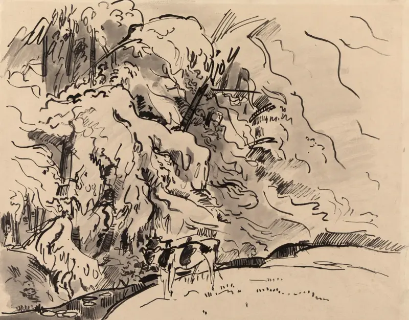 Baumstudie von Rik Wouters