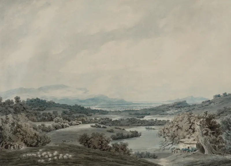 Italská krajina, John Robert Cozens