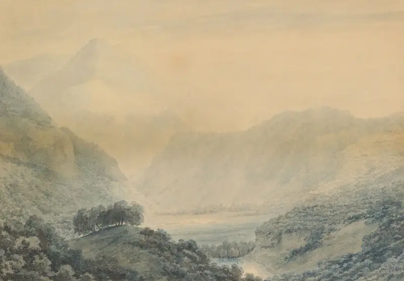 An der Linth von John Robert Cozens