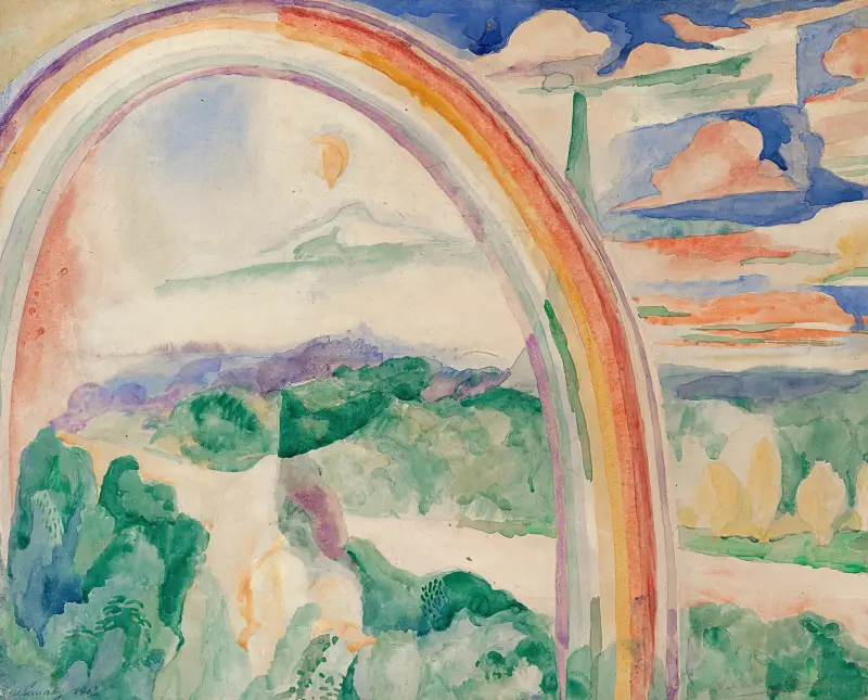 Regnbåge av Robert Delaunay