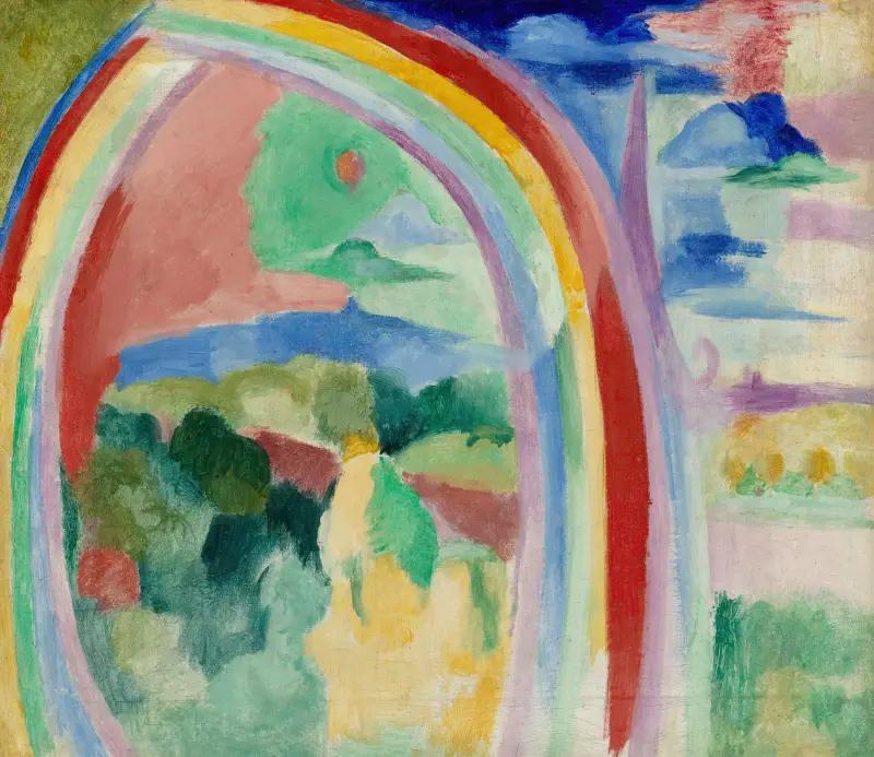 Regnbåge nr 5 av Robert Delaunay