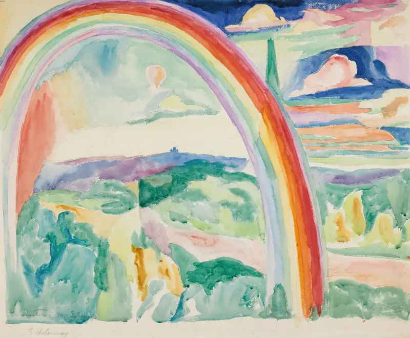 Regnbåge av Robert Delaunay