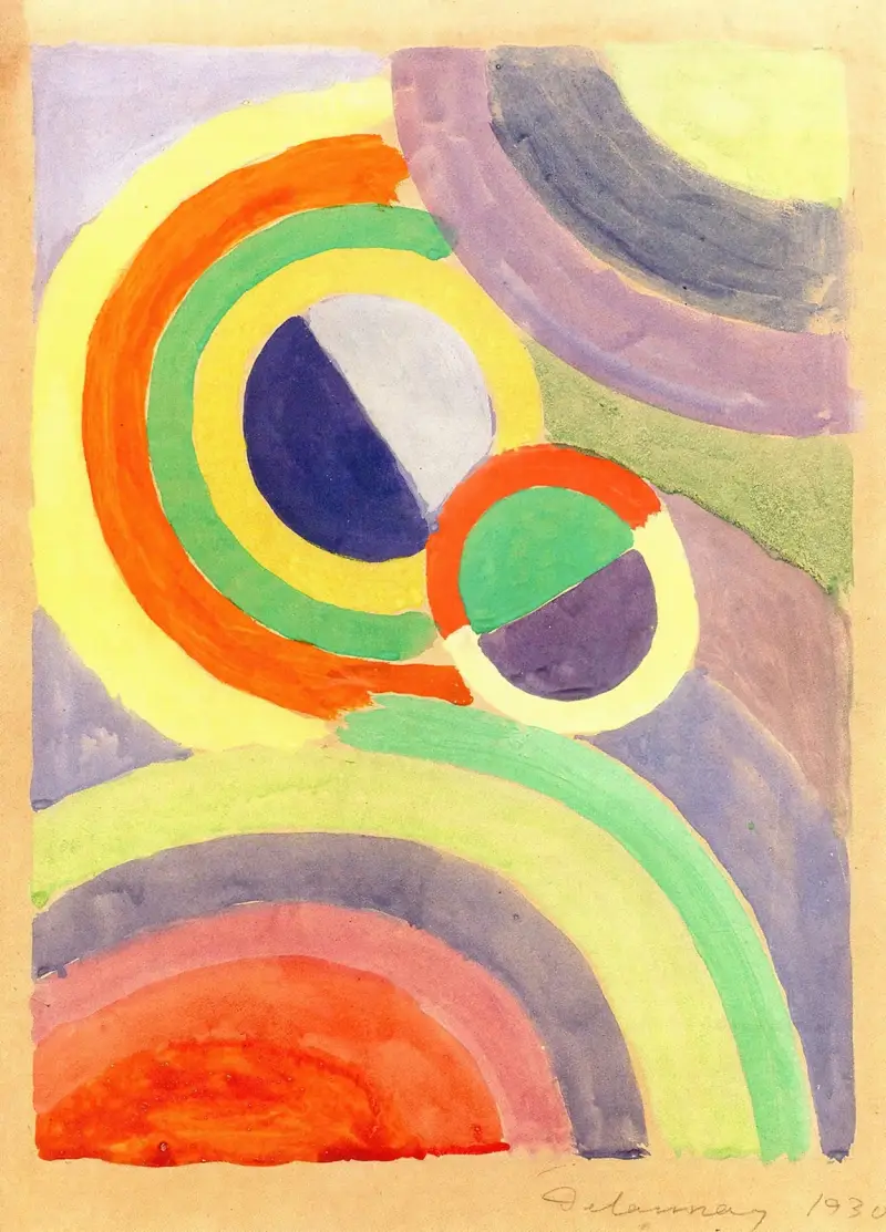 Komposition av Robert Delaunay
