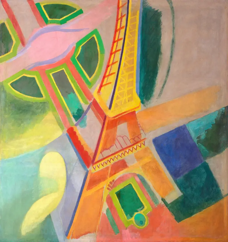 Eiffelova věž, 1924 – Nr. 1, Robert Delaunay