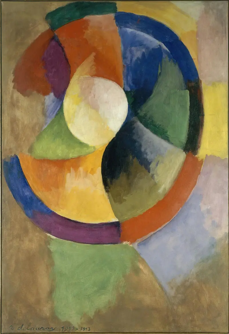 Cirkelformer, sol nr 2 av Robert Delaunay