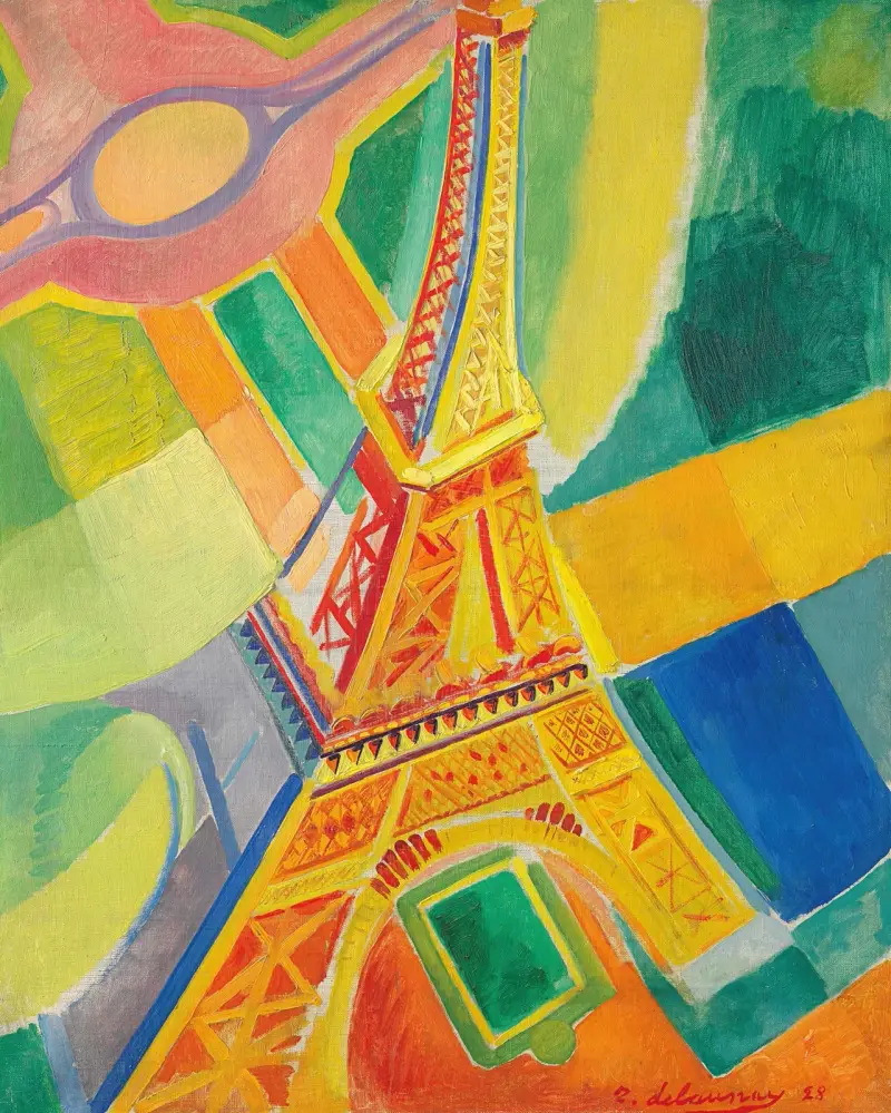 Der Eiffelturm, 1928 von Robert Delaunay