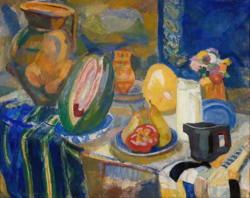 Portugisisk stilleben av Robert Delaunay