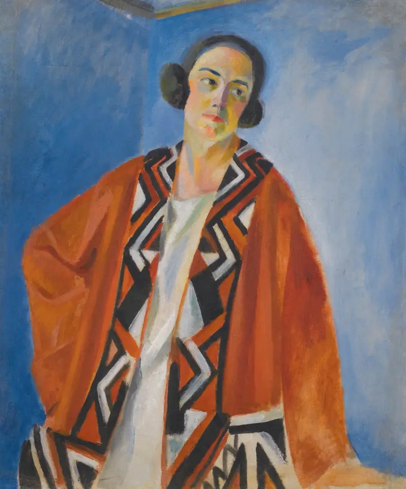 Porträtt av Hélène Marre av Robert Delaunay