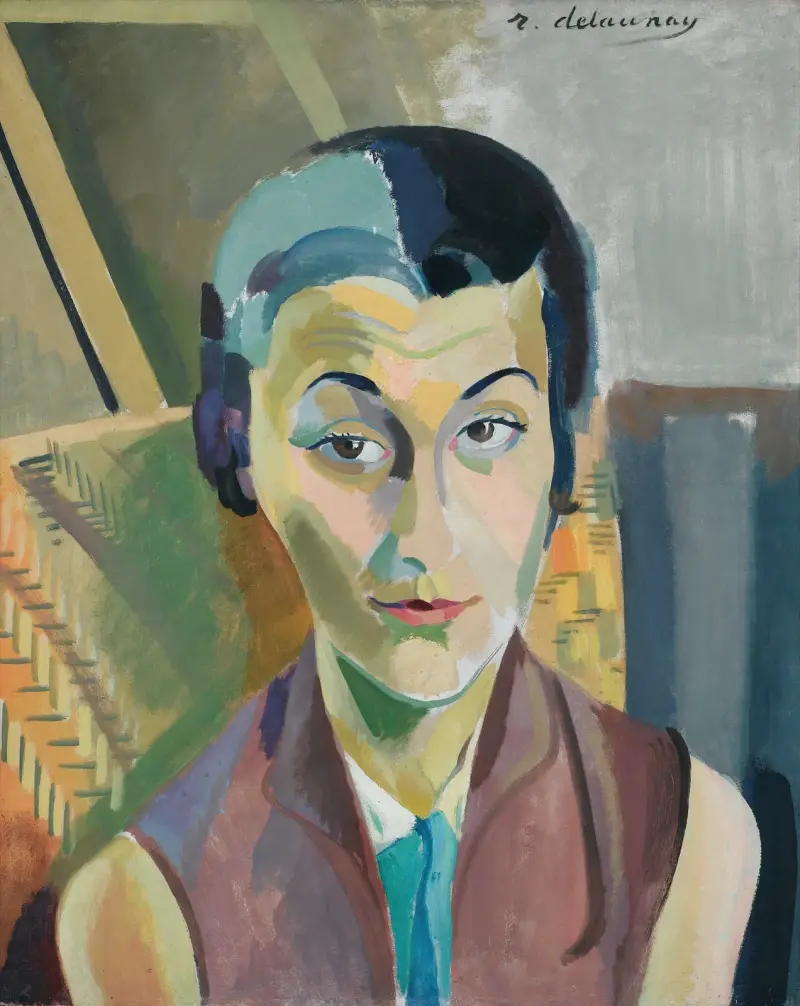 Porträtt av Maria Lani av Robert Delaunay