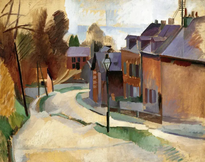 Cesta do Laonu, Robert Delaunay