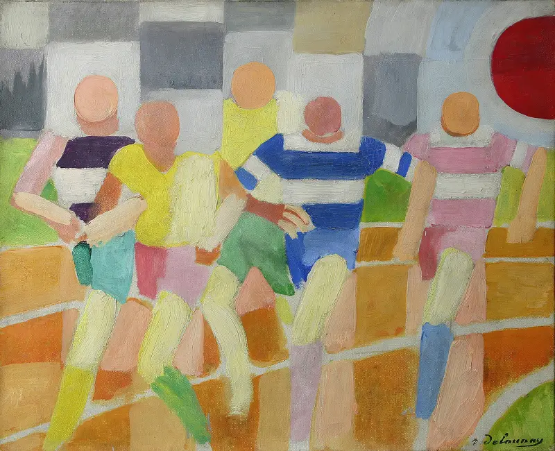 Runners av Robert Delaunay