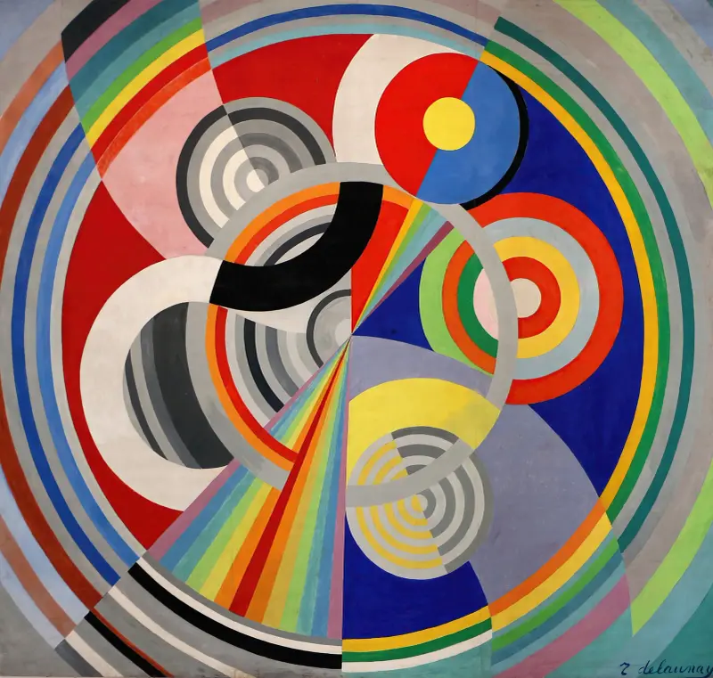 Rhythmus Nr. 1 von Robert Delaunay