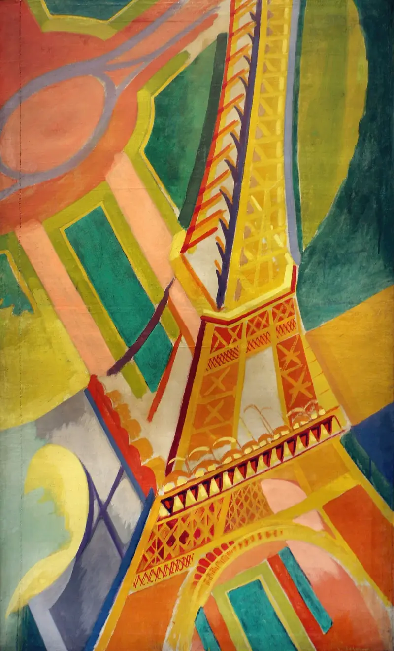 Tour Eiffel von Robert Delaunay
