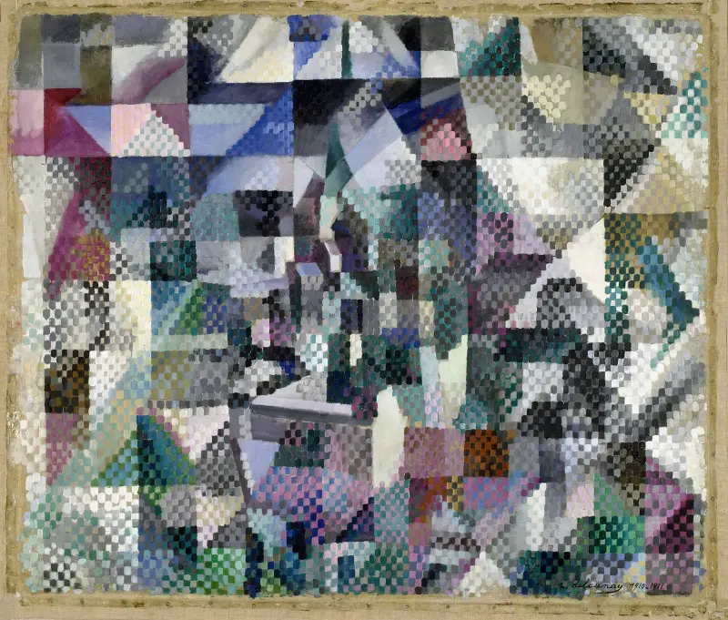 Window on the City No. 3. av Robert Delaunay