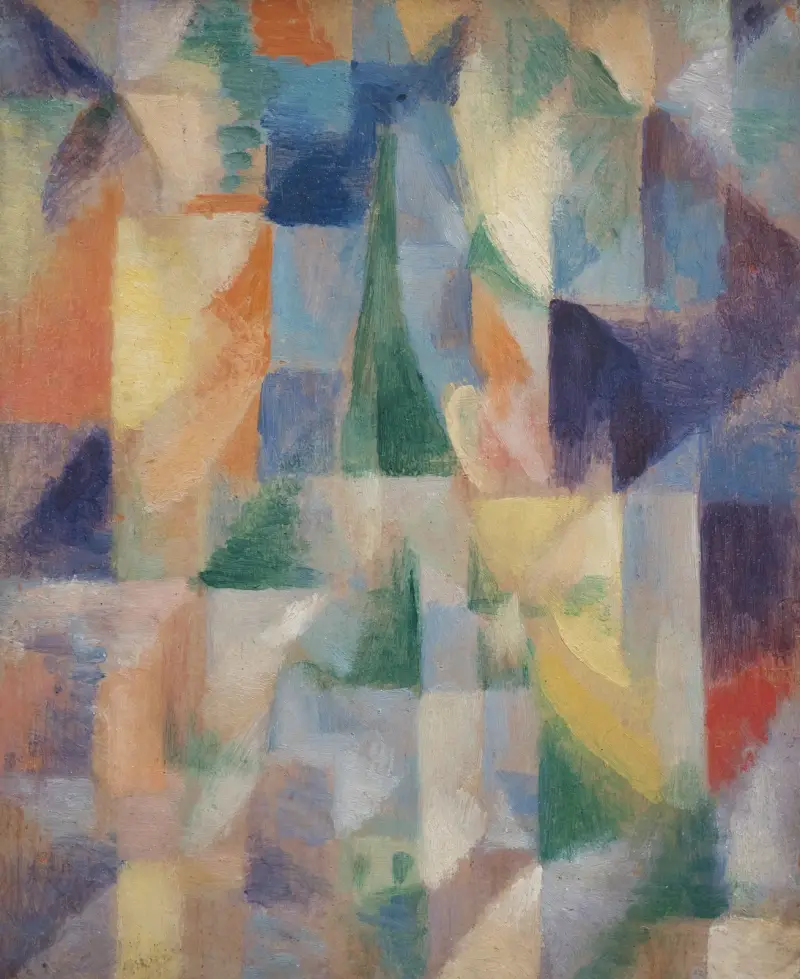 Fenster zur Stadt von Robert Delaunay