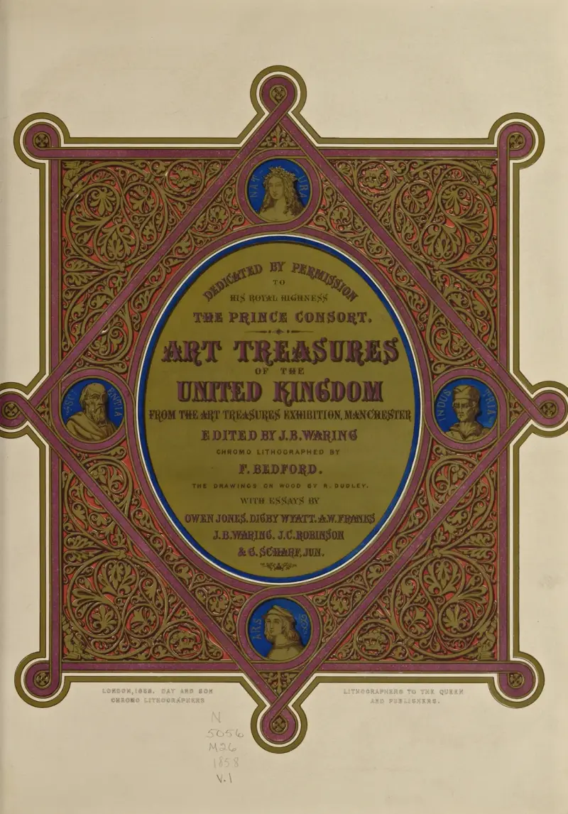 Art treasures of the United Kingdom Pl.01 av Robert Dudley