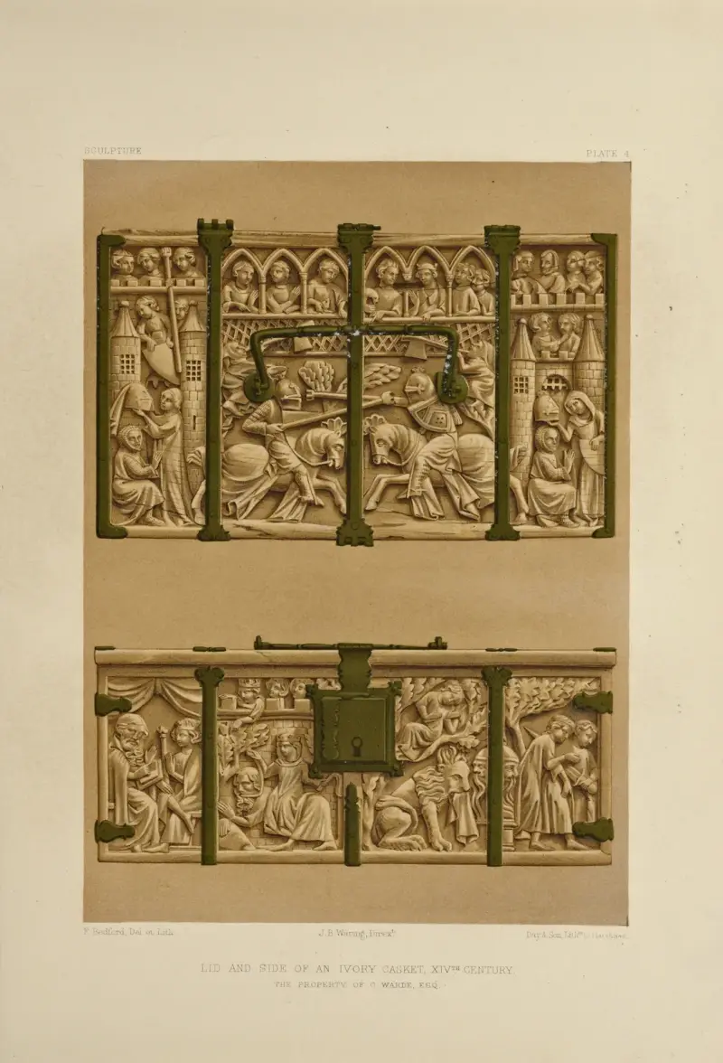 Konstskatter från Storbritannien, plansch 5 av Robert Dudley