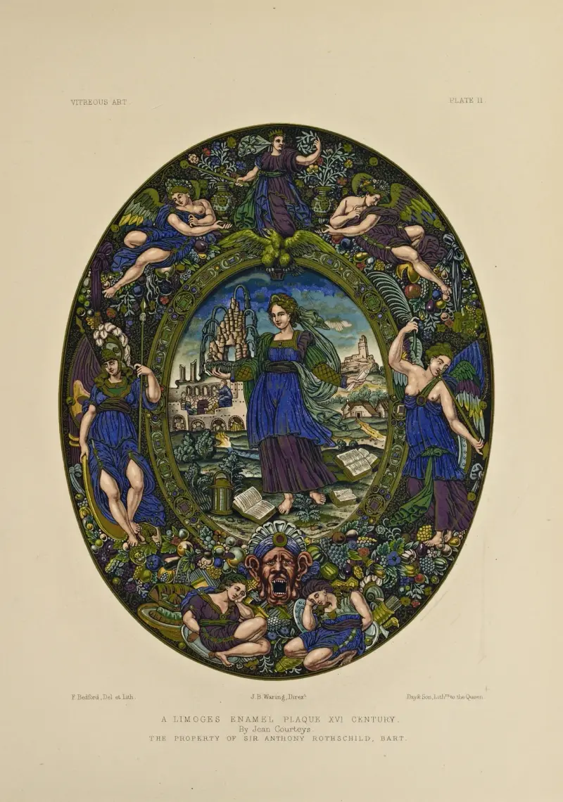 Brittiska konstskatter, plansch 47 av Robert Dudley