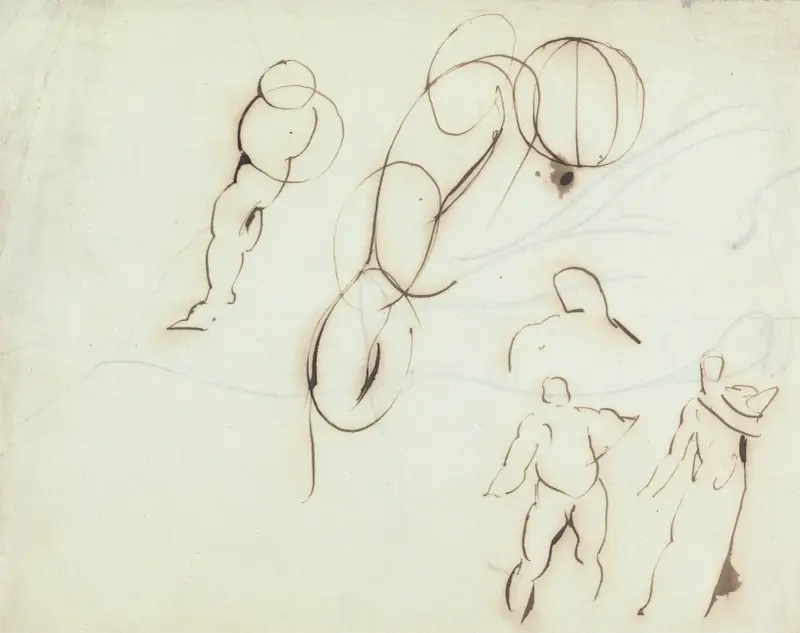 Figurstudie, Benjamin Robert Haydon