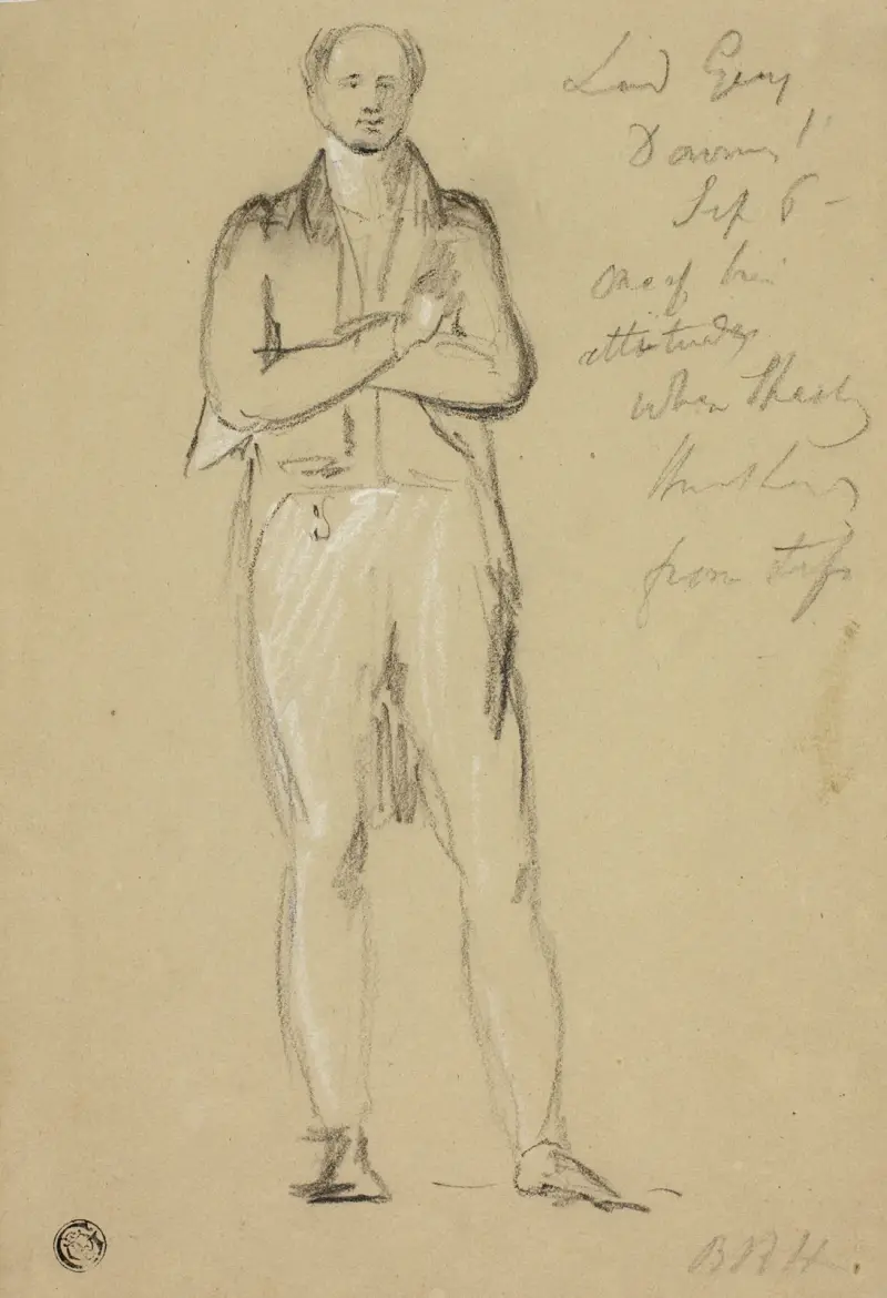 Lord Gray av Benjamin Robert Haydon