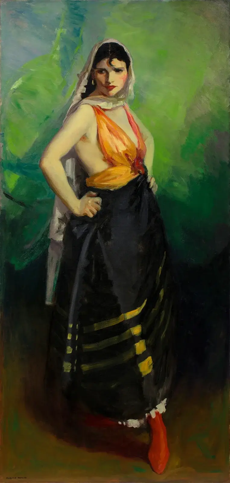Betalo Rubino, dramatická tanečnice, Robert Henri