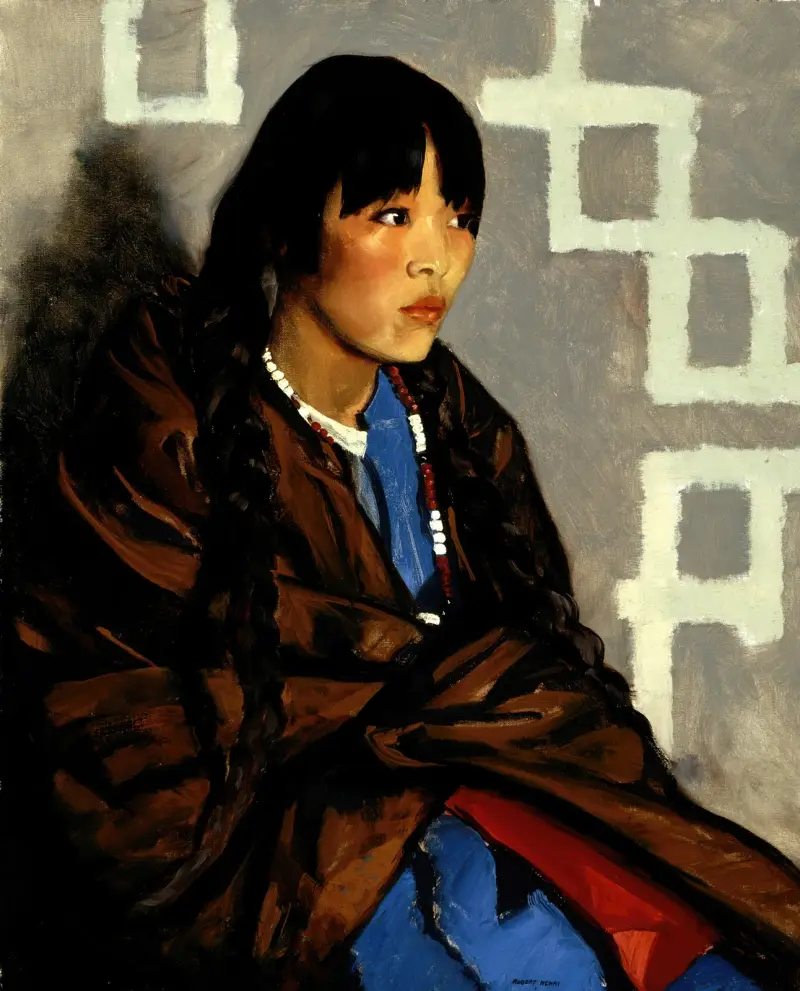 Indianisches Mädchen (Julianita) von Robert Henri
