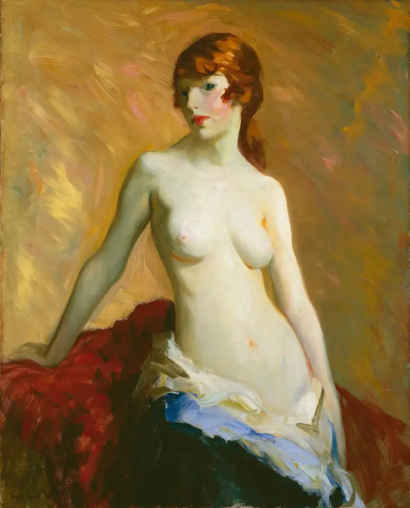 The Young Girl av Robert Henri
