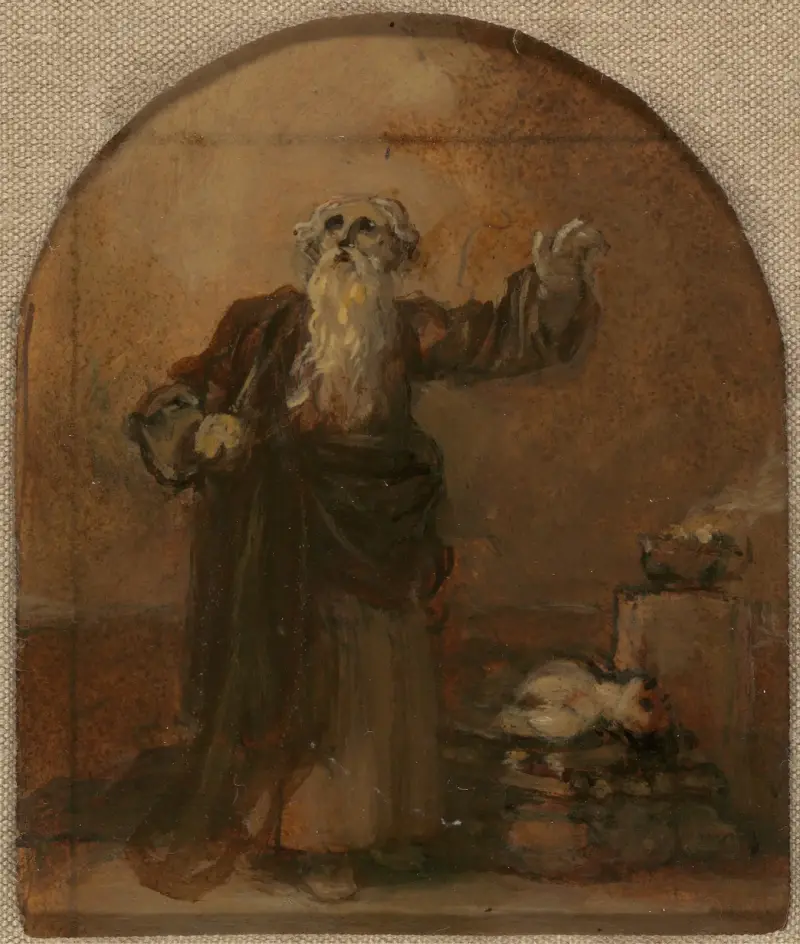 Abraham i Izaak, Robert Smirke