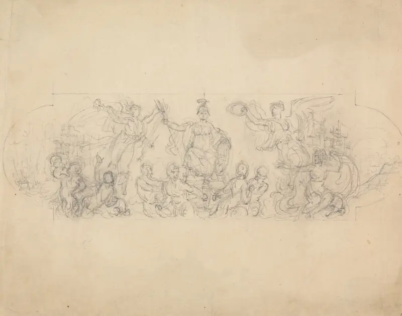 Allegorical Sketch of Victory av Robert Smirke